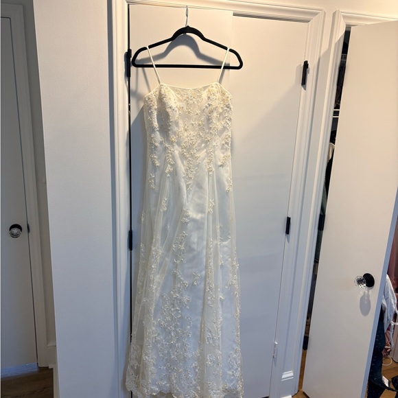 Christina Wu Cream Wedding Dress - Picture 8 of 8